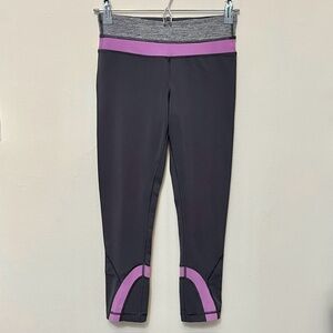 Lululemon • 4 • Run Inspire Crop Leggings 22” Inseam